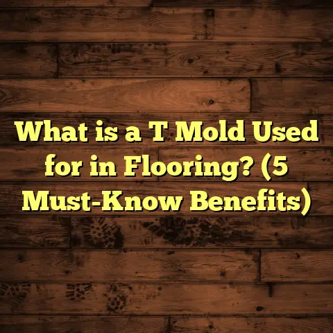What is a T Mold Used for in Flooring? (5 Must-Know Benefits)