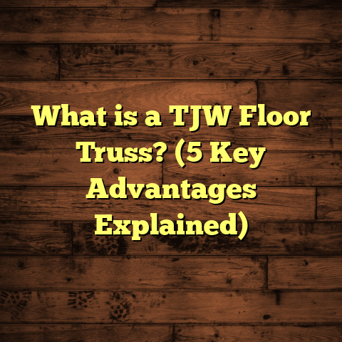 What is a TJW Floor Truss? (5 Key Advantages Explained)