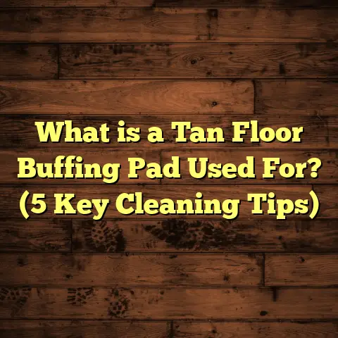 What is a Tan Floor Buffing Pad Used For? (5 Key Cleaning Tips)