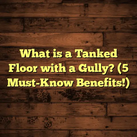 What is a Tanked Floor with a Gully? (5 Must-Know Benefits!)