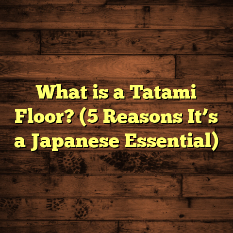 What is a Tatami Floor? (5 Reasons It’s a Japanese Essential)
