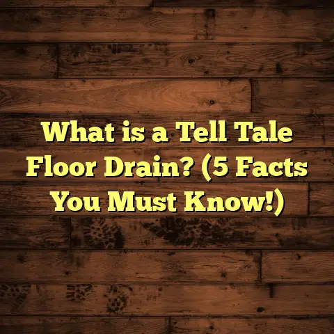 What is a Tell Tale Floor Drain? (5 Facts You Must Know!)