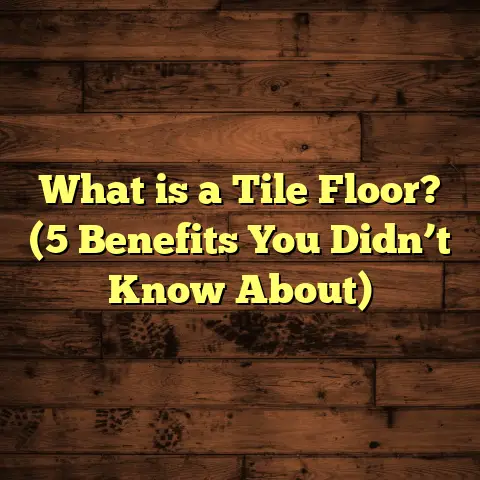 What is a Tile Floor? (5 Benefits You Didn’t Know About)