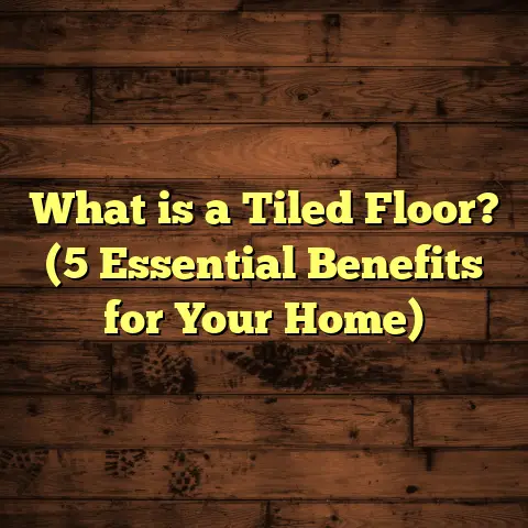 What is a Tiled Floor? (5 Essential Benefits for Your Home)