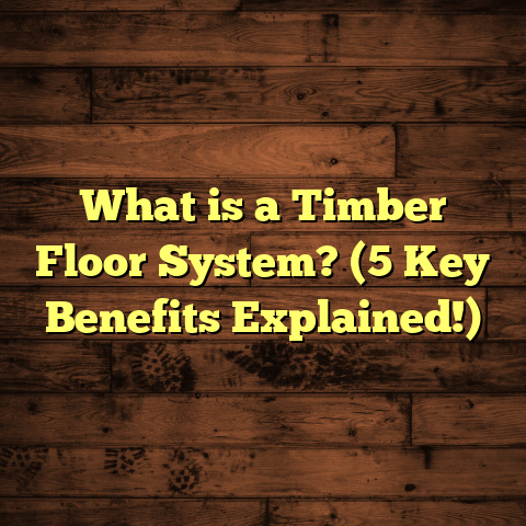 What is a Timber Floor System? (5 Key Benefits Explained!)