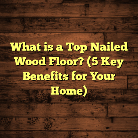 What is a Top Nailed Wood Floor? (5 Key Benefits for Your Home)