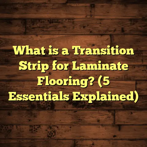 What is a Transition Strip for Laminate Flooring? (5 Essentials Explained)