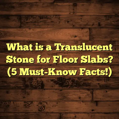 What is a Translucent Stone for Floor Slabs? (5 Must-Know Facts!)