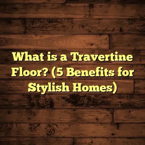 What is a Travertine Floor? (5 Benefits for Stylish Homes)