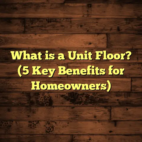 What is a Unit Floor? (5 Key Benefits for Homeowners)