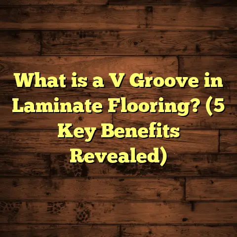 What is a V Groove in Laminate Flooring? (5 Key Benefits Revealed)