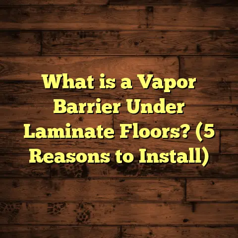 What is a Vapor Barrier Under Laminate Floors? (5 Reasons to Install)