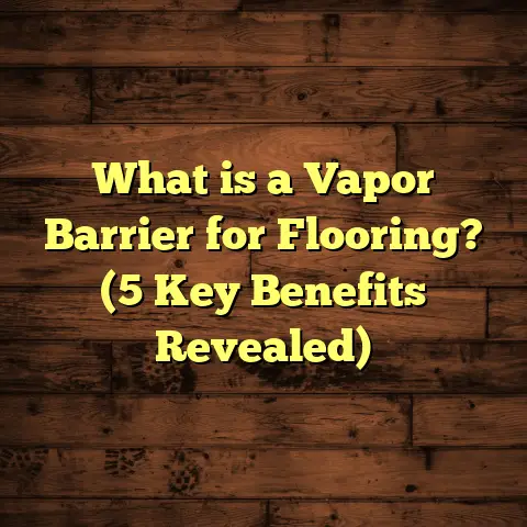 What is a Vapor Barrier for Flooring? (5 Key Benefits Revealed)