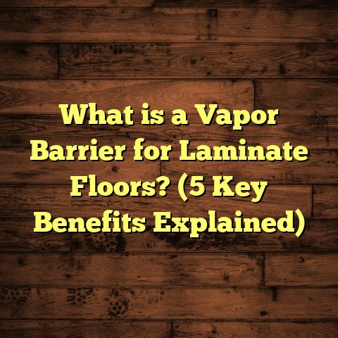 What is a Vapor Barrier for Laminate Floors? (5 Key Benefits Explained)