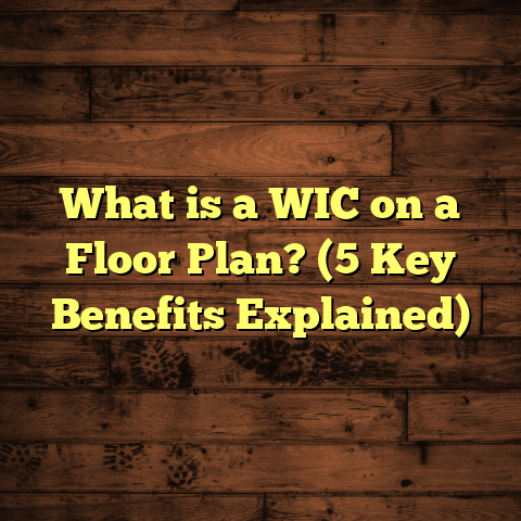 What is a WIC on a Floor Plan? (5 Key Benefits Explained)