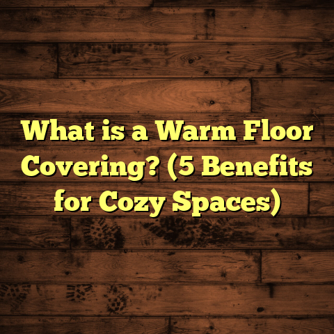 What is a Warm Floor Covering? (5 Benefits for Cozy Spaces)