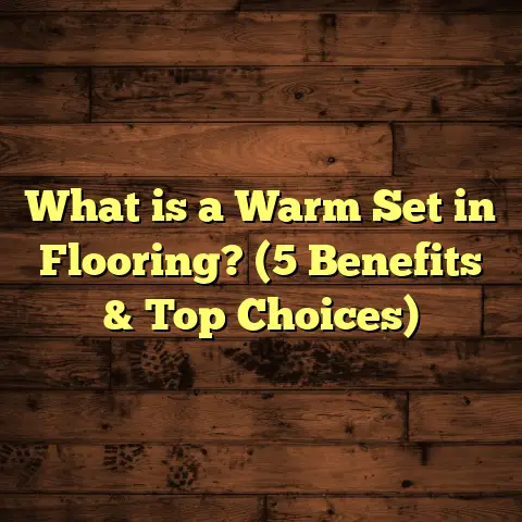 What is a Warm Set in Flooring? (5 Benefits & Top Choices)