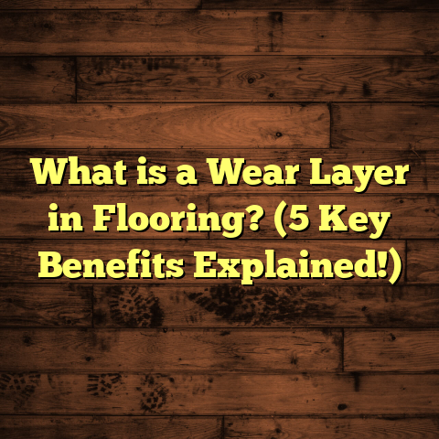 What is a Wear Layer in Flooring? (5 Key Benefits Explained!)