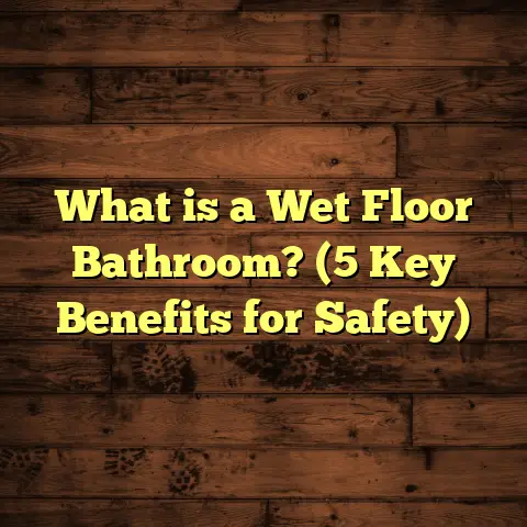 What is a Wet Floor Bathroom? (5 Key Benefits for Safety)