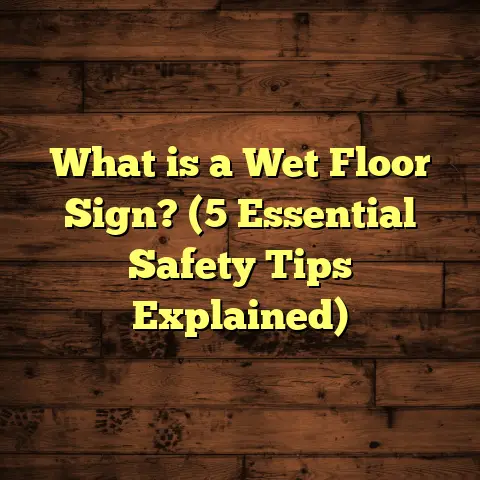 What is a Wet Floor Sign? (5 Essential Safety Tips Explained)