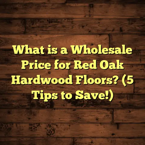 What is a Wholesale Price for Red Oak Hardwood Floors? (5 Tips to Save!)