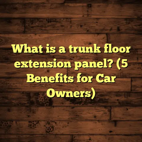 What is a trunk floor extension panel? (5 Benefits for Car Owners)