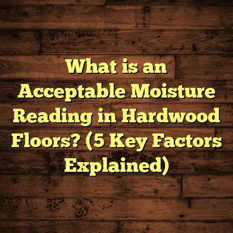 What is an Acceptable Moisture Reading in Hardwood Floors? (5 Key Factors Explained)