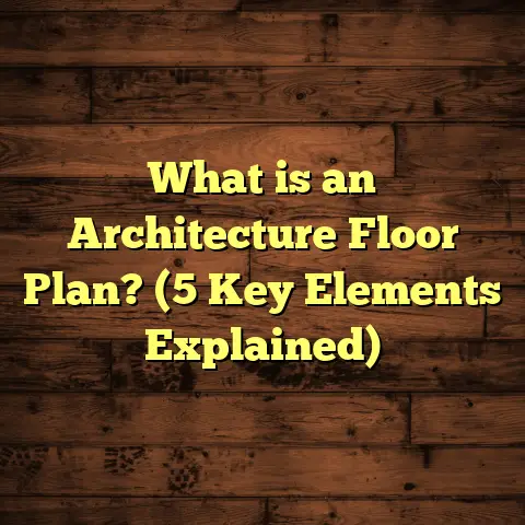 What is an Architecture Floor Plan? (5 Key Elements Explained)
