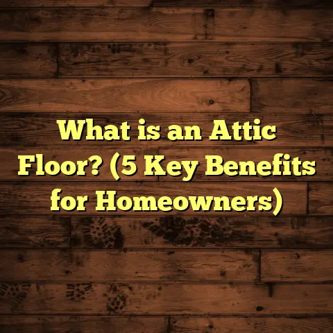 What is an Attic Floor? (5 Key Benefits for Homeowners)