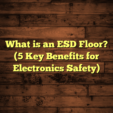 What is an ESD Floor? (5 Key Benefits for Electronics Safety)