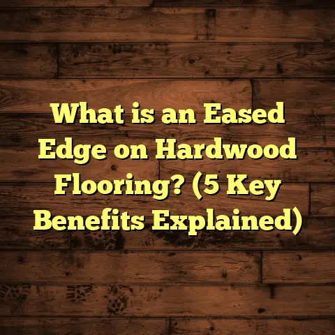 What is an Eased Edge on Hardwood Flooring? (5 Key Benefits Explained)