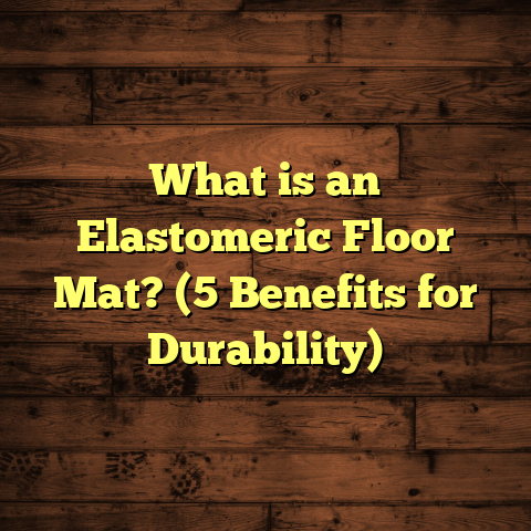 What is an Elastomeric Floor Mat? (5 Benefits for Durability)