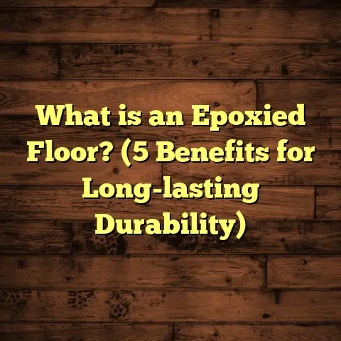 What is an Epoxied Floor? (5 Benefits for Long-lasting Durability)