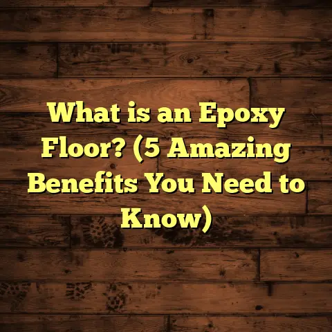 What is an Epoxy Floor? (5 Amazing Benefits You Need to Know)