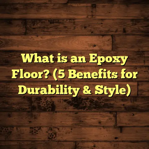 What is an Epoxy Floor? (5 Benefits for Durability & Style)