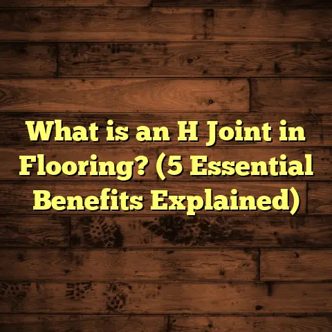 What is an H Joint in Flooring? (5 Essential Benefits Explained)