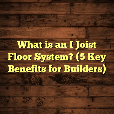 What is an I Joist Floor System? (5 Key Benefits for Builders)