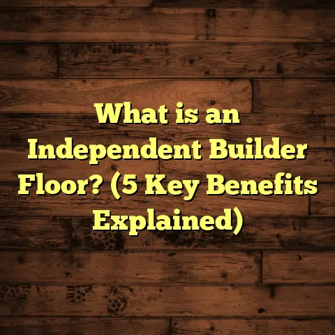What is an Independent Builder Floor? (5 Key Benefits Explained)