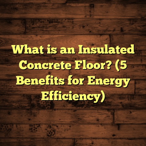 What is an Insulated Concrete Floor? (5 Benefits for Energy Efficiency)