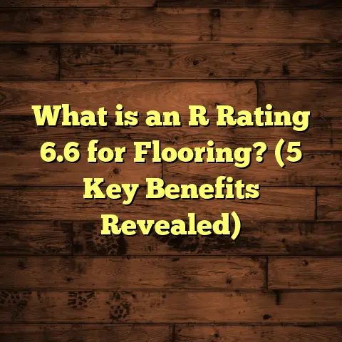What is an R Rating 6.6 for Flooring? (5 Key Benefits Revealed)