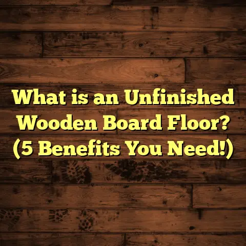 What is an Unfinished Wooden Board Floor? (5 Benefits You Need!)