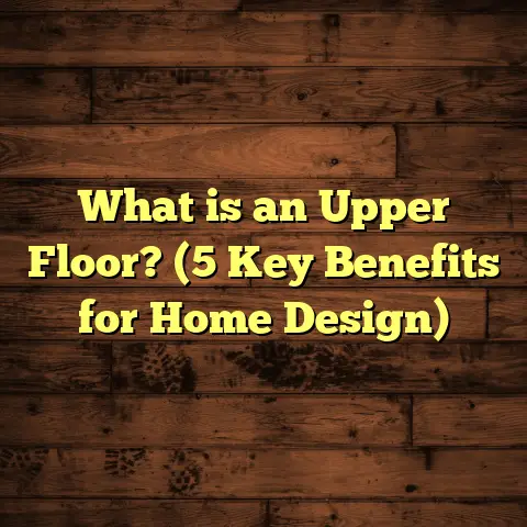What is an Upper Floor? (5 Key Benefits for Home Design)