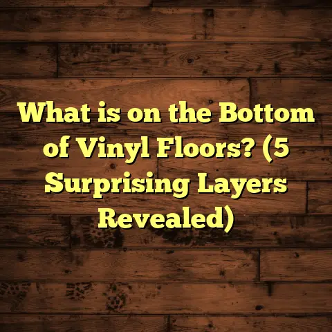 What is on the Bottom of Vinyl Floors? (5 Surprising Layers Revealed)
