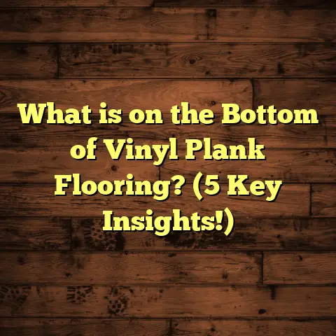 What is on the Bottom of Vinyl Plank Flooring? (5 Key Insights!)