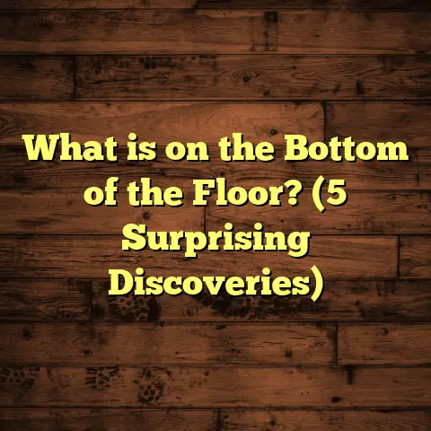 What is on the Bottom of the Floor? (5 Surprising Discoveries)