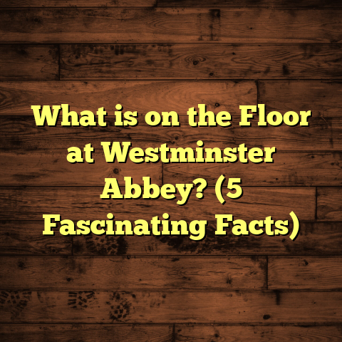 What is on the Floor at Westminster Abbey? (5 Fascinating Facts)