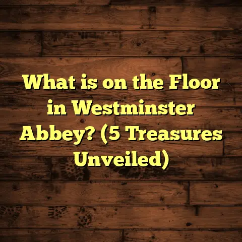 What is on the Floor in Westminster Abbey? (5 Treasures Unveiled)