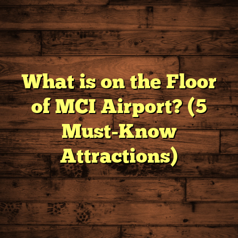 What is on the Floor of MCI Airport? (5 Must-Know Attractions)