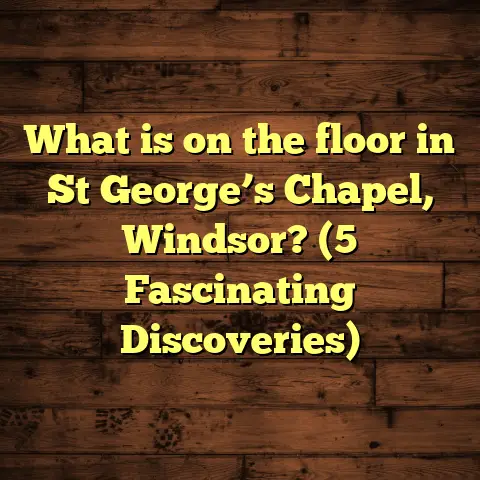 What is on the floor in St George’s Chapel, Windsor? (5 Fascinating Discoveries)