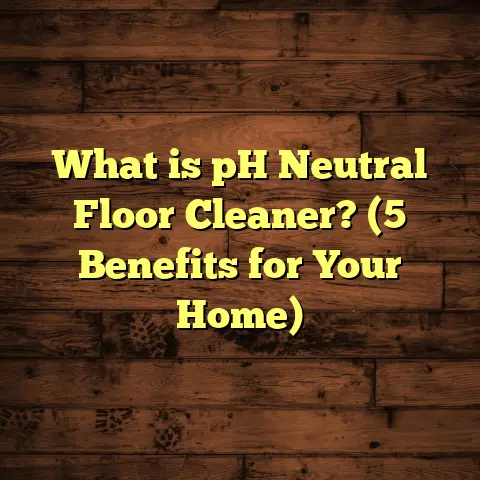 What is pH Neutral Floor Cleaner? (5 Benefits for Your Home)